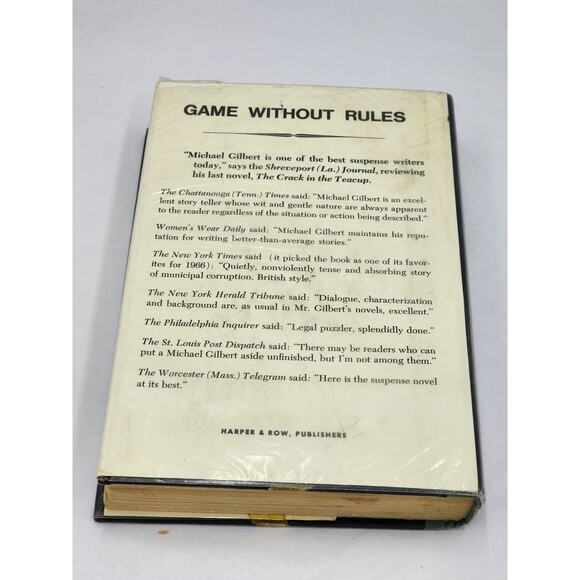 Games Without Rules By Michael Gilbert Short Stories First Edition Vintage 1967 - Picture 3 of 14